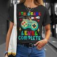 5Th Grade Level Complete Cute Game Controller Gamer Graduate Unisex T-Shirt Gifts for Her
