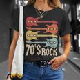 70S Rock Band Guitar Cassette Tape 1970S Vintage 70S Costume T-Shirt Gifts for Her