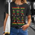 African American Boys Kids Stepping Into Junenth 1865 Unisex T-Shirt Gifts for Her