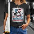 All American Pharmacy Tech Patriotic Usa Flag 4Th Of July Unisex T-Shirt Gifts for Her