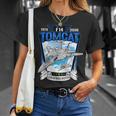 American Aircraft F14 Tomcat Fighter Jet For Airshow Avgeeks T-Shirt Gifts for Her
