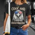 American Patriotic Eagle 4Th Of July Usa Flag Men Women Unisex T-Shirt Gifts for Her