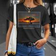 Aruba Divi Tree And Sailboat T-Shirt Gifts for Her