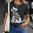 Ask Me About My Foster Dog Animal Rescue T-Shirt Gifts for Her