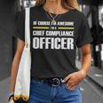 Awesome Chief Compliance Officer T-Shirt Gifts for Her