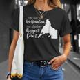 Barrel Racing GrandmaCowgirl Horse Riding Racer Unisex T-Shirt Gifts for Her