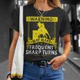 Barrel Racing Sharp Turns Cowgirl Rodeo Horse Barrel Racer Unisex T-Shirt Gifts for Her