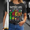 Battery Life Of The Cafeteria Crew Cafeteria School T-Shirt Gifts for Her
