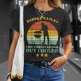 Bbq Dad Cooler Retro Barbecue Grill Fathers Day Daddy Papa T-Shirt Gifts for Her