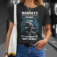 Bennett Name Gift Bennett And A Mad Man In Him V2 Unisex T-Shirt Gifts for Her