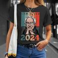 Bernie Sanders For President 2024 Feel The Bern Progressive Unisex T-Shirt Gifts for Her