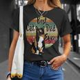 Best Cat Dad Ever Calico Fathers Day Gift Funny Retro Unisex T-Shirt Gifts for Her