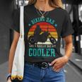 Biking Dad But Cooler Motorbike For Daddy Grandad Biker Unisex T-Shirt Gifts for Her