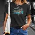 Birds Of Prey Hovering Harrier Hawk Marsh Hawk T-Shirt Gifts for Her