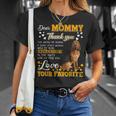 Bloodhound Dear Mommy Thank You For Being My Mommy Unisex T-Shirt Gifts for Her
