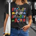 Brother Of The Superhero Birthday Boy Super Hero Family Unisex T-Shirt Gifts for Her