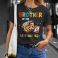 Brother Of The Uno Birthday Boy Uno Birthday Boy Unisex T-Shirt Gifts for Her