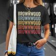 Brownwood Texas Brownwood Tx Retro Vintage Text T-Shirt Gifts for Her
