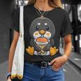 Bubble Milk Tea Penguin Cute Penguin Drinking Boba Milk Tea Drinking Funny Designs Funny Gifts Unisex T-Shirt Gifts for Her