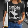 Bull Riding Cowboy Bull Rider Rodeo T-Shirt Gifts for Her