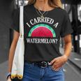 I Carried A Watermelon Dancing T-Shirt Gifts for Her