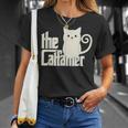 Cat Dad The Catfather Funny Cats Kitten Unisex T-Shirt Gifts for Her