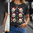 Cat Face Expression Ugly Christmas Sweater T-Shirt Gifts for Her