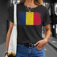 Chadian Flag Vintage Made In Chad T-Shirt Gifts for Her