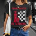 Chess Grand Master In Training Checkmate Board Game Lovers T-Shirt Gifts for Her