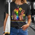 Choose Kindness Sign Language Hand Lgbtq Gay Les Pride Asl Unisex T-Shirt Gifts for Her