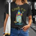 Cleaning Lady Cleaning Is My Therapy Housekeeper Unisex T-Shirt Gifts for Her