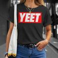 Cool Yeet Basketball Ball Game Slogan Sport Lover T-Shirt Gifts for Her
