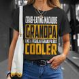 Crab-Eating Macaque Grandpa Like A Grandpa But Cooler T-Shirt Gifts for Her