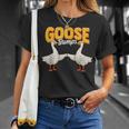Cute & Funny Goose Bumps Goosebumps Animal Pun Unisex T-Shirt Gifts for Her