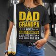 Dad Grandpa And Great Grandpa For Fathers Day Gift For Mens Unisex T-Shirt Gifts for Her