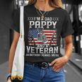 Dad Pappy And A Veteran Fathers Day Gift Gift For Mens Unisex T-Shirt Gifts for Her