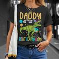 Daddy Of The Birthday Boy Family Matching Dinosaur Squad T-Shirt Gifts for Her