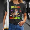 Dinosaur 1St Grade Graduation Cap Diploma Unisex T-Shirt Gifts for Her