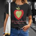 Distressed Johnny Appleseed Apple Tree Farmer Orchard T-Shirt Gifts for Her