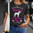 Dog Breed Dog Mom Animal Great Dane Mom Unisex T-Shirt Gifts for Her