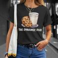 The Dynamic Duo Cookies And Milk Cute Friends Graphic T-Shirt Gifts for Her