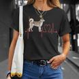 East Siberian Laika Dog Heartbeat Ekg My Dogs Are My Cardio T-Shirt Gifts for Her