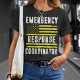 Emergency Response Coordinator 911 Operator Dispatcher T-Shirt Gifts for Her