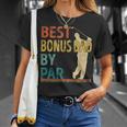 Fathers Day Best Bonus Dad By Par Golf Gifts For Dad Unisex T-Shirt Gifts for Her