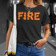 Fire And Ice Last Minute Halloween Matching Couple Costume T-Shirt Gifts for Her