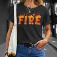 Fire And Ice Last Minute Halloween Matching Couple Costume T-Shirt Gifts for Her