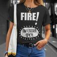 Fire Sauce Packet Tacos Condiment Group Halloween Costumes T-Shirt Gifts for Her