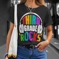 First Day Of 3Rd Grade Rocks Back To School Teacher Kids Unisex T-Shirt Gifts for Her
