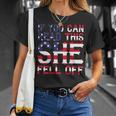 Funny Biker If You Can Read This She Fell Off Quote On Back Gift For Mens Unisex T-Shirt Gifts for Her