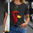 Chili Pepper Sauce Jalapeno Pepper T-Shirt Gifts for Her